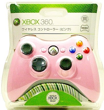 Xbox 360 - Video Game Accessories - Game Controller (ワイヤレスコントローラ [ピンク])