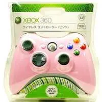 Xbox 360 - Video Game Accessories - Game Controller (ワイヤレスコントローラ [ピンク])
