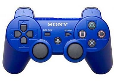 PlayStation 3 - Video Game Accessories - Game Controller (アジア版 ワイヤレスコントローラDUALSHOCK3 コズミック・ブルー)
