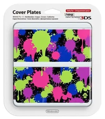 Nintendo 3DS - Video Game Accessories - Kisekae Plate - Splatoon