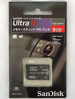 PlayStation Portable - Video Game Accessories - Memory Stick (サンディスク Ultra II メモリースティックPROデュオ 8GB[SDMSPDH-008G-J61])