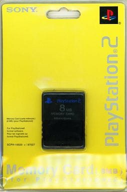 PlayStation 2 - Video Game Accessories - Memory Card (北米版 PLAYSTATION2 MEMORY CARD 8MB (BLACK))