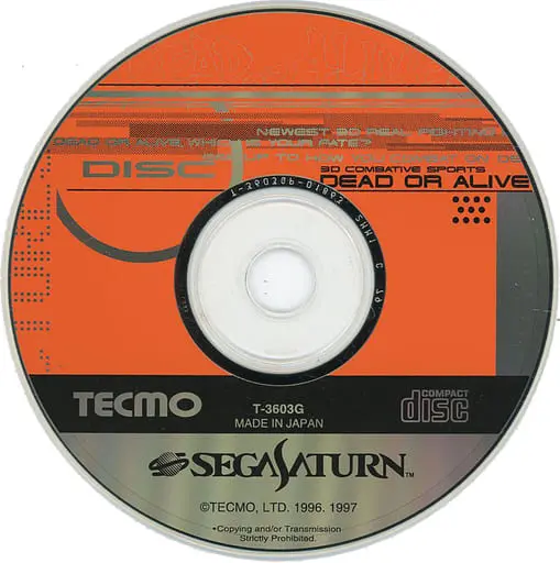 SEGA SATURN - DEAD OR ALIVE