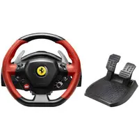 Xbox One - Video Game Accessories (THRUSTMASTER Ferrari 458 Spider Raching Wheel for Xbox One(状態：箱(内箱含む)・説明書欠品))