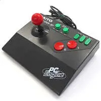 PC Engine - Video Game Accessories (DAITO BATTLE STICK 307(状態：説明書欠品、箱(内箱含む)状態難))