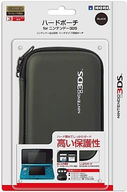 Nintendo 3DS - Pouch - Video Game Accessories (ハードポーチ for3DS ブラック)