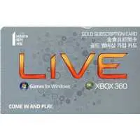 Xbox 360 - Video Game Accessories (XBOX360 LIVE GOLD SUBSCRIPTION CARD 1MONTH(未使用))