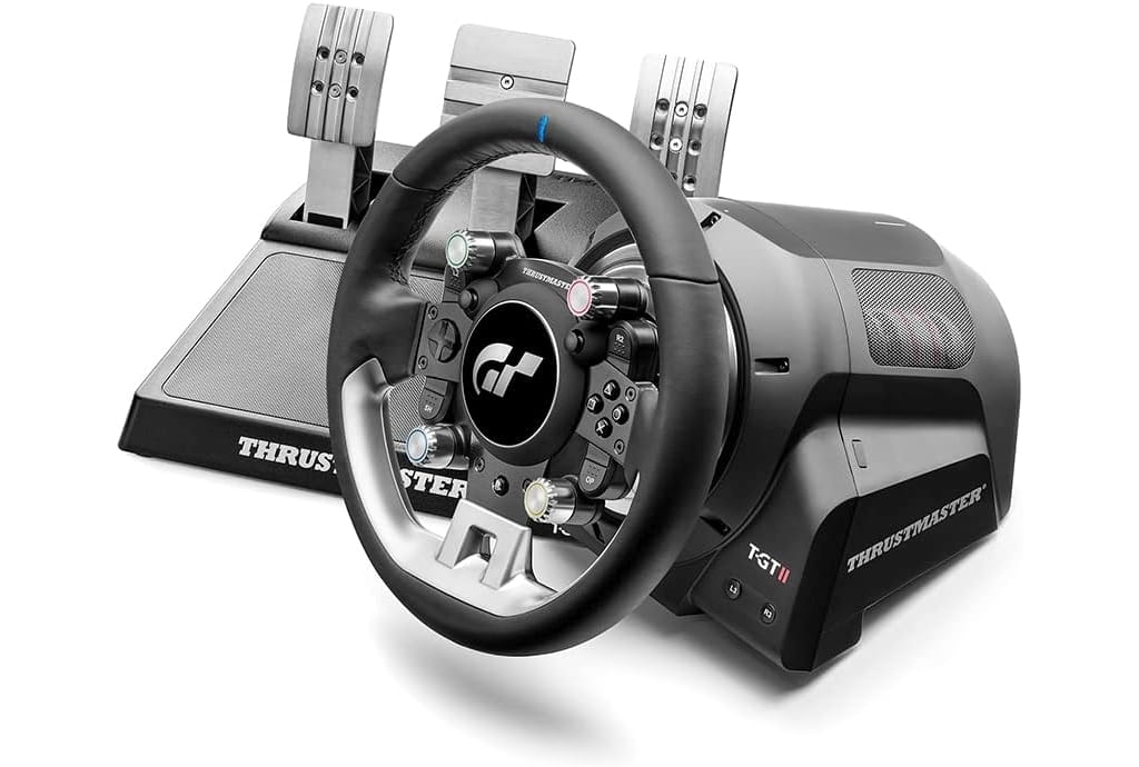 PlayStation 5 - Video Game Accessories (Thrustmaster ステアリングコントローラー ペダルセット T-GT II(状態：箱(内箱含む)状態難))