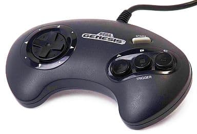 MEGA DRIVE - Video Game Accessories (GENESIS版 three button Game Control Pad)