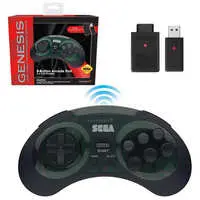 MEGA DRIVE - Video Game Accessories (TGAUS SEGA Genesis Wirelesss メガドライブコントローラ 8ボタン シャドウ)