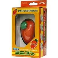 Wii - Video Game Accessories - Game Controller (ヌンチャク型コントローラ ミニコン(キャロットオレンジ))