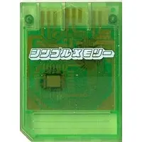 PlayStation - Video Game Accessories - Memory Card (シンプルメモリー 15  クリアグリーン)
