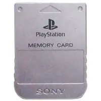 PlayStation - Memory Card - Video Game Accessories (メモリーカード シルバー)