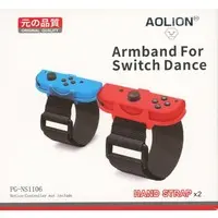 Nintendo Switch - Video Game Accessories - Joy-Con (AOLIN Joy-Con アームバンド[PG-NS1106])
