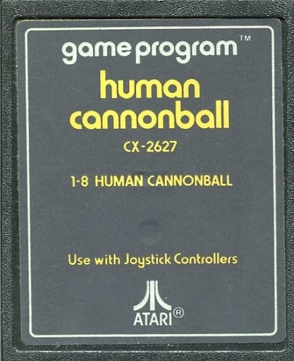 Atari 2600 - Human cannonball