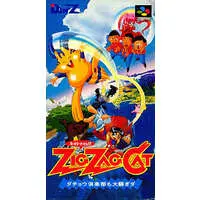 SUPER Famicom - Zig Zag Cat: Dachou Club mo Oosawagi da