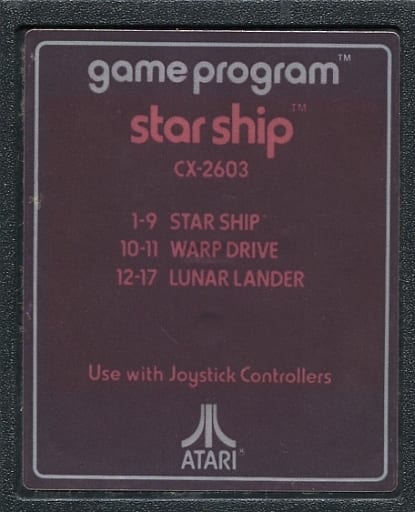 Atari 2600 - Star Ship