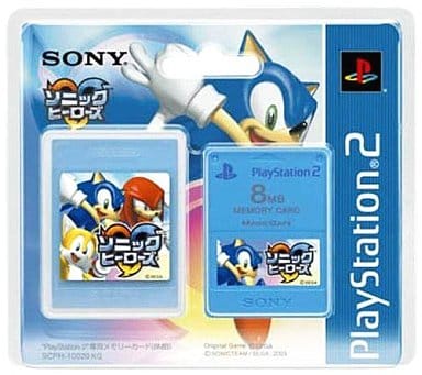 PlayStation 2 - Memory Card - Video Game Accessories - Sonic Heroes