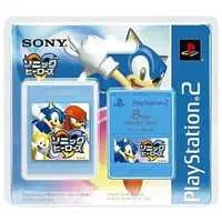 PlayStation 2 - Memory Card - Video Game Accessories - Sonic Heroes