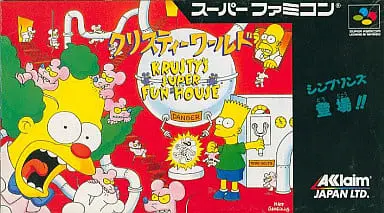 SUPER Famicom - Krusty's Fun House