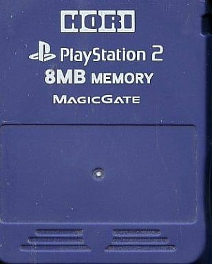 PlayStation 2 - Memory Card - Video Game Accessories (Playstation2専用 光るメモリーカード(8MB) バイオレット)