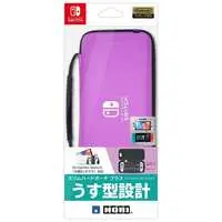 Nintendo Switch - Pouch - Video Game Accessories (スリムハードポーチ プラス パープル (Switch/Switch有機ELモデル用))