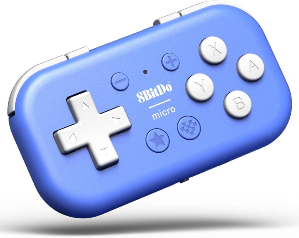 Nintendo Switch - Video Game Accessories (8BitDo Micro Bluetooth Gamepad Blue)