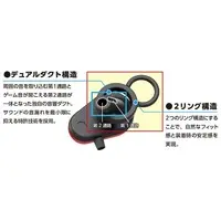 Nintendo Switch - Video Game Accessories - Earphone (デュアルダクトゲーミングイヤホン レッド)