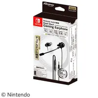 Nintendo Switch - Video Game Accessories - Earphone (デュアルダクトゲーミングイヤホン ブラック)