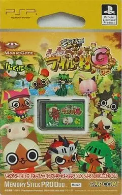 PlayStation Portable - Video Game Accessories - Memory Stick - Monster Hunter Diary: Poka Poka Airou Village