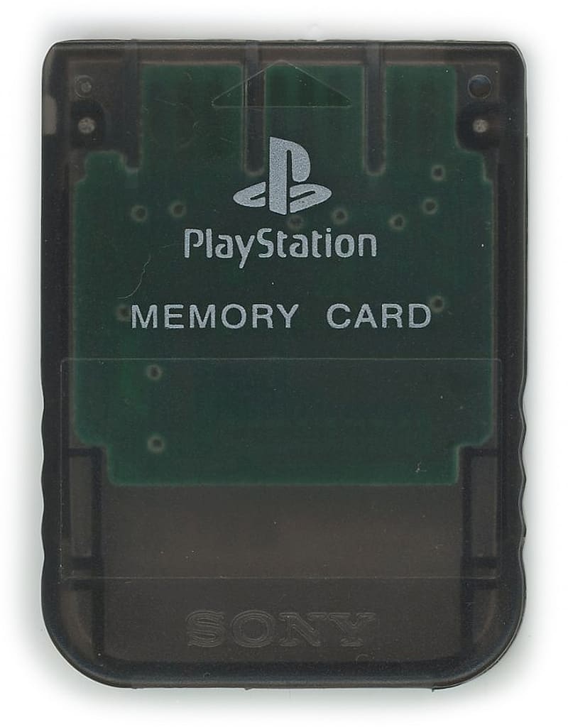 PlayStation - Video Game Accessories - Memory Card (MEMORY CARD (Smoke Gray))