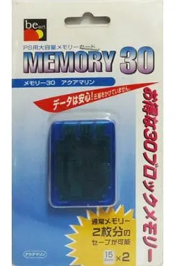 PlayStation - Video Game Accessories (メモリー30(アクアマリン))