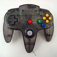 NINTENDO64 - Video Game Accessories - Game Controller (コントローラブロス(クリアブラック))