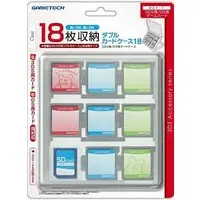 Nintendo 3DS - Video Game Accessories - Case (ダブルカードケース18 [クリア])