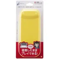 Nintendo Switch - Video Game Accessories (フラップカバー イエロー (Switch Lite用))