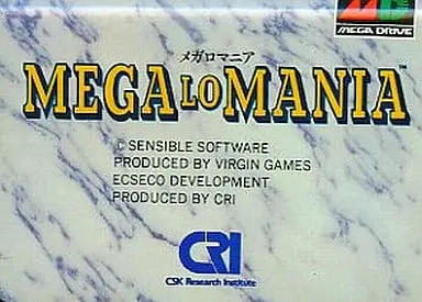 MEGA DRIVE - MEGALOMANIA