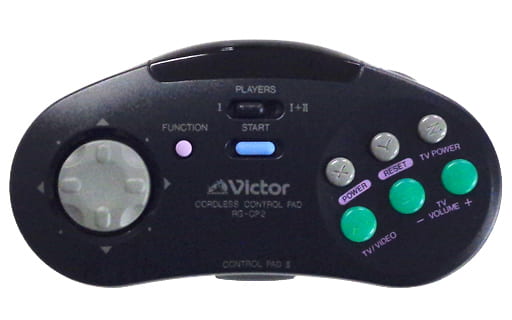 MEGA DRIVE - Video Game Accessories - Game Controller (ワンダーメガ2専用 コードレスコントロールパッド (RG-CP2))