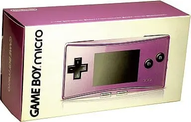 GAME BOY ADVANCE - Video Game Console (ゲームボーイミクロ本体 パープル(本体単品/付属品無し)  (箱説なし))