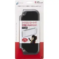 Nintendo Switch - Video Game Accessories (シリコンコート背面カバー ブラック (Switch Lite用))