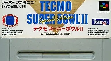 SUPER Famicom - Tecmo Super Bowl