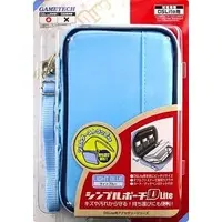 Nintendo DS - Video Game Accessories - Pouch (シンプルポーチDLite (ライトブルー) DSLite専用)