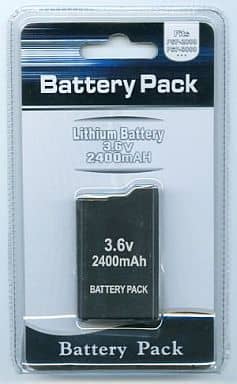 PlayStation Portable - Video Game Accessories (Lithium Battery Pack 3.6V 2400mAH (PSP-2000/3000用))