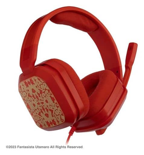 PlayStation 5 - Video Game Accessories (GAMING HEADSET × FANTASISTA UTAMARO RED)