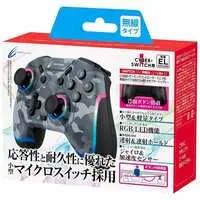 Nintendo Switch - Video Game Accessories - Game Controller (ゲーミングコントローラー ミニ HG 無線タイプ カモフラージュグレー)