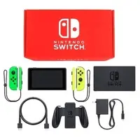 Nintendo Switch - Video Game Console (Nintendo Switch本体 カラーカスタマイズ [2019年8月モデル]/Joy-Con(L)ネオングリーン(R)ネオンイエロー/Joy-Conストラップ：ネオングリーン/ネオンイエロー)