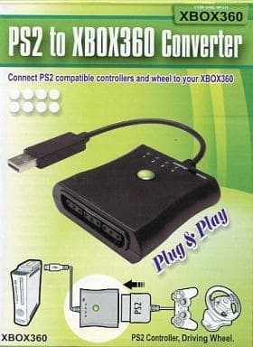 Xbox 360 - Video Game Accessories (PS2 to XBOX360 Converter)