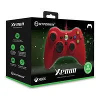 Xbox - Video Game Accessories (Xenon 有線コントローラー レッド (XboxSeriesX・S/XboxOne/PC(Windows10・11)用))