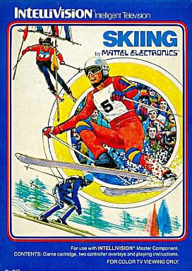 Intellivision - Skiing