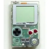 GAME BOY - GAME BOY pocket (ゲームボーイポケット本体(ファミ通限定・スケルトン)(状態：箱(内箱含む)・説明書状態難))