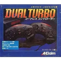 MEGA DRIVE - Video Game Accessories (DUAL TURBO コードレスコントローラー)